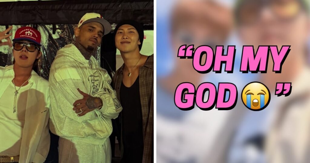 BTS’s RM And J-Hope Slammed For Appearance Amid Chris Brown Controversy BTS's RM And J-Hope Slammed For Appearance Amid Chris Brown Controversy