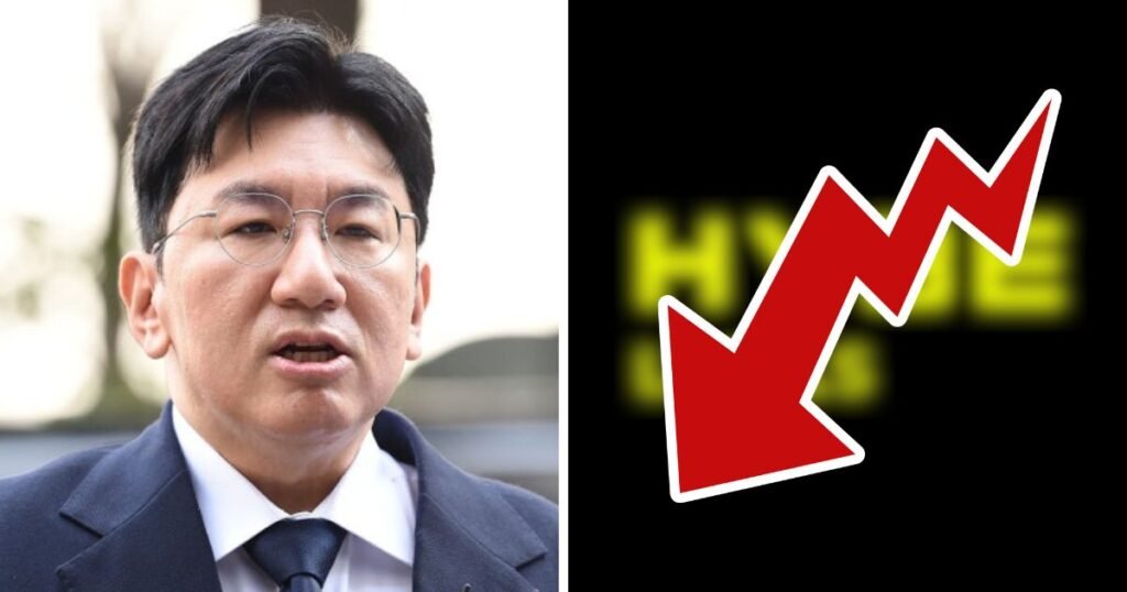 HYBE Suffers Catastrophic Stock Price Crash HYBE Suffers Catastrophic Stock Price Crash