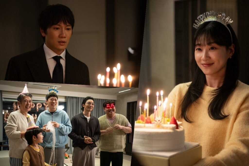 Ji Sung Is Touched When His Fake Family Throws Him A Surprise Birthday Party In "The Apartment Job"