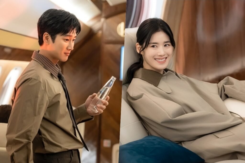 Jung Eun Chae Makes Herself At Home On Ahn Bo Hyun's Private Jet In "Flex X Cop 2"
