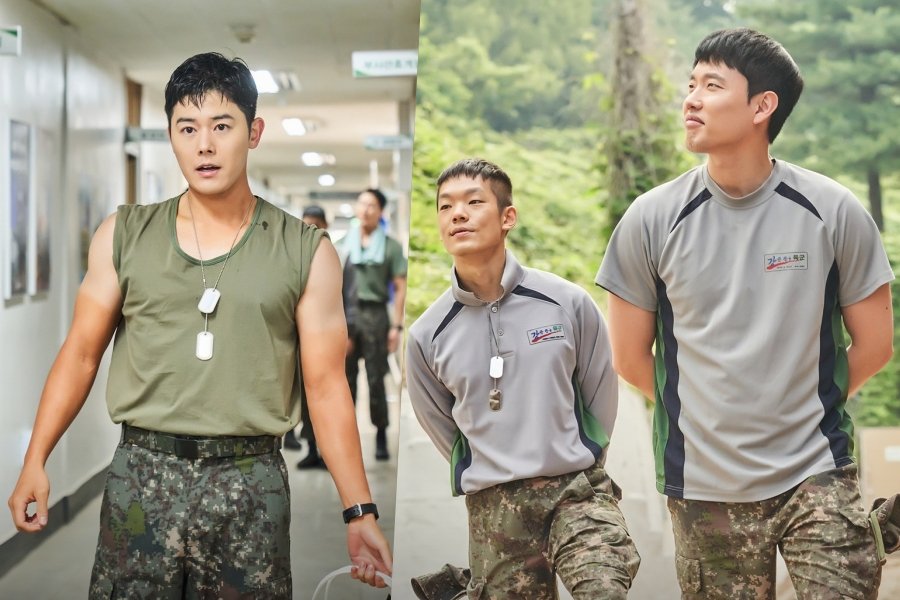 Kim Dong Jun, Lee Jung Hyun, And Kim Hee Soo Show Different Sides Of Military Life In “New Recruit 4: Sabotage” Kim Dong Jun, Lee Jung Hyun, And Kim Hee Soo Show Different Sides Of Military Life In “New Recruit 4: Sabotage”