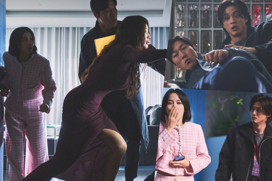 Kim Hye Soo, Cho Yeo Jeong, Kim Ji Hun, And Kim Jae Chul Get Tangled In A Fierce Fight In “The Affair Was Just The Beginning”