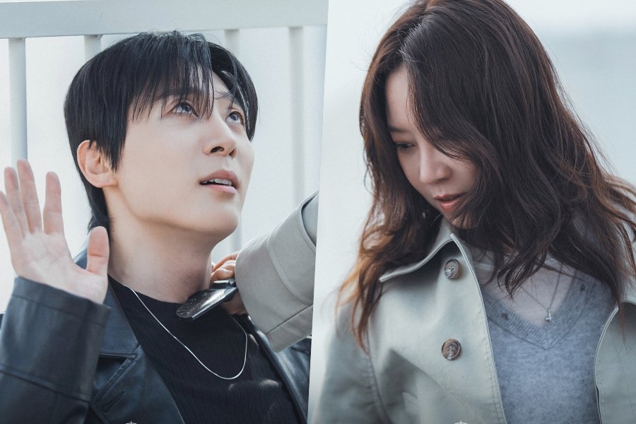 Kong Hyo Jin Delivers A Chilling Warning To Shin Hyun Soo In Fierce Rooftop Fight In “A Bona Fide Killer”
