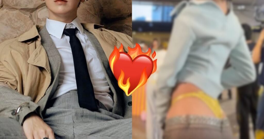 Short Skirts & Thongs — "Boy Group" Member Goes Viral