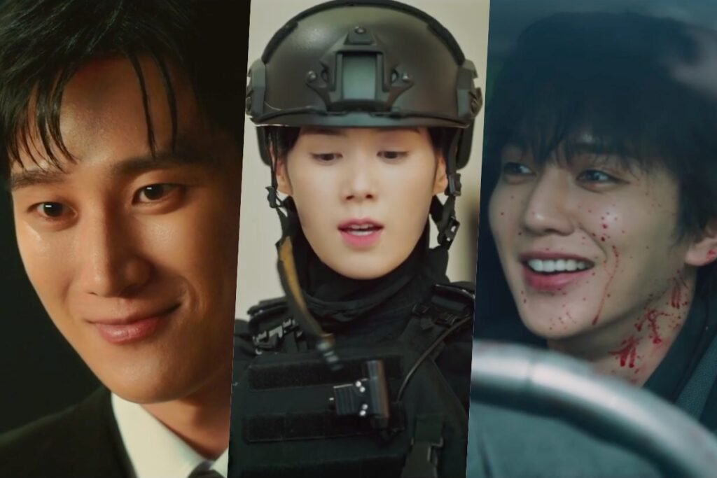 Watch: Ahn Bo Hyun And Jung Eun Chae Team Up To Catch Villains Like Yoo Seung Ho In "Flex x Cop 2" Highlight Trailer