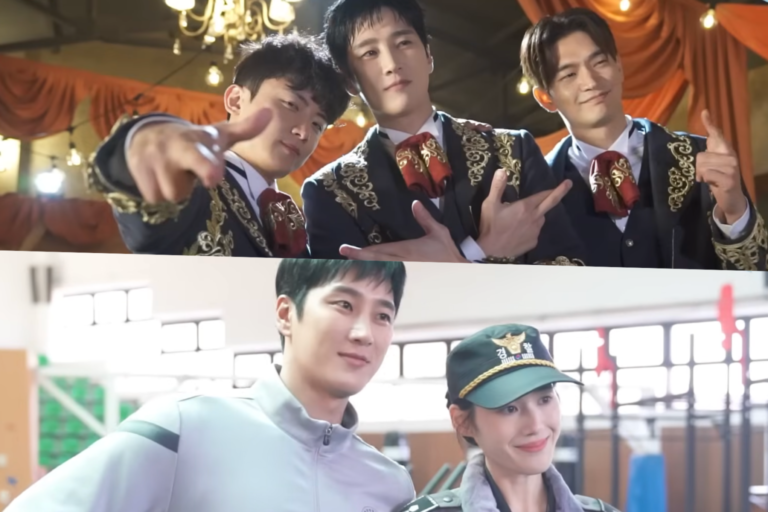 Watch: Ahn Bo Hyun, Jung Eun Chae, Kang Sang Jun, And Kim Shin Bi Showcase Smooth Teamwork On Set Of "Flex X Cop 2"
