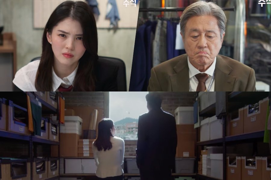 Watch: Han So Hee’s Skepticism Toward Senior Intern Choi Min Sik Gradually Fades In “The Intern” Teasers