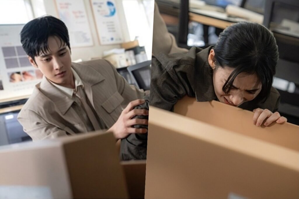 Ahn Bo Hyun And Jung Eun Chae Are Shocked By A Corpse Delivered To Police Station In "Flex X Cop 2"
