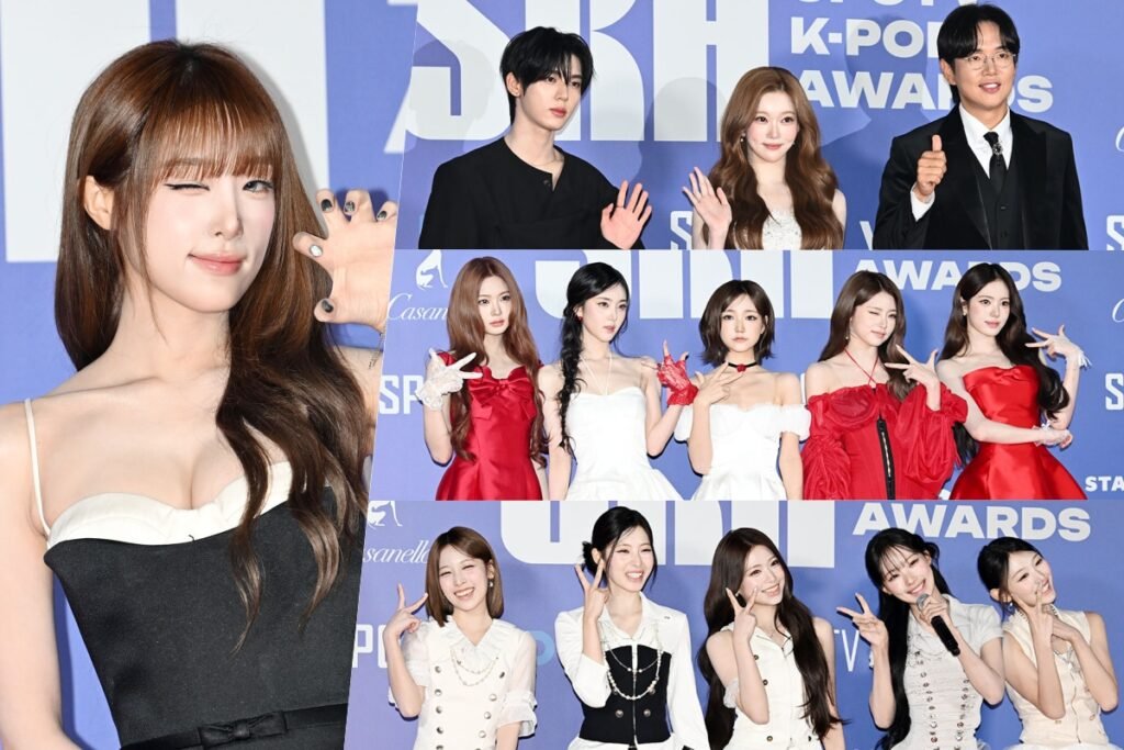 Idols Light Up The Red Carpet At 2026 SPOTV K-Pop Awards Idols Light Up The Red Carpet At 2026 SPOTV K-Pop Awards