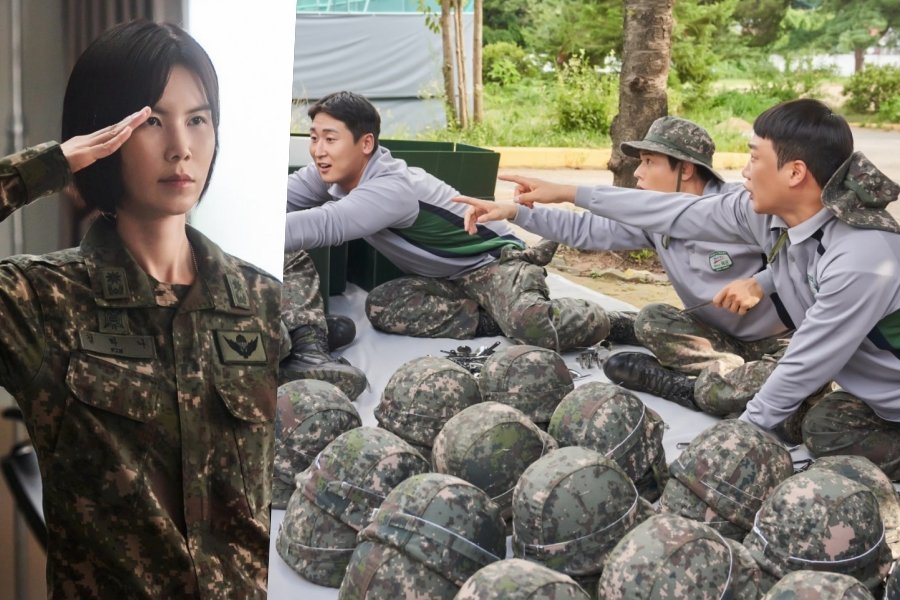 Kim Dong Jun And Squad Scramble To Pass Gong Min Jung’s Military Inventory Inspection In “New Recruit 4: Sabotage”