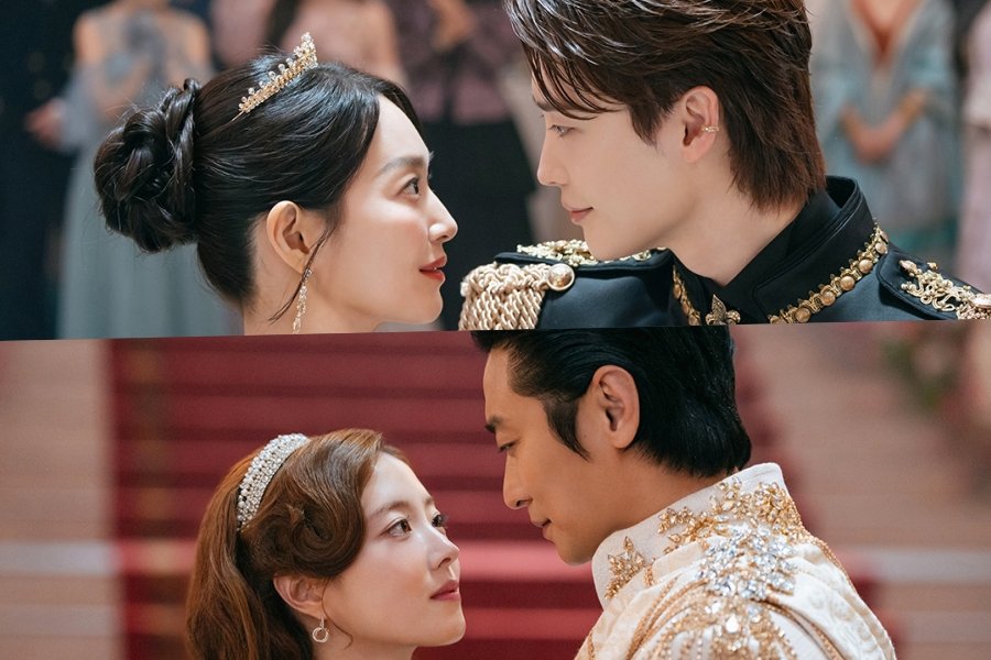 Shin Min Ah And Ju Ji Hoon Face Relationship Changes As Lee Jong Suk And Lee Se Young Enter The Picture In “The Remarried Empress”