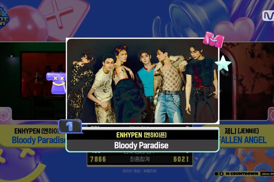 Watch: ENHYPEN Takes 7th Win And Triple Crown For “Bloody Paradise” On “M Countdown”; Performances By EVAN, &TEAM, And More Watch: ENHYPEN Takes 7th Win And Triple Crown For “Bloody Paradise” On "M Countdown"; Performances By EVAN, &TEAM, And More