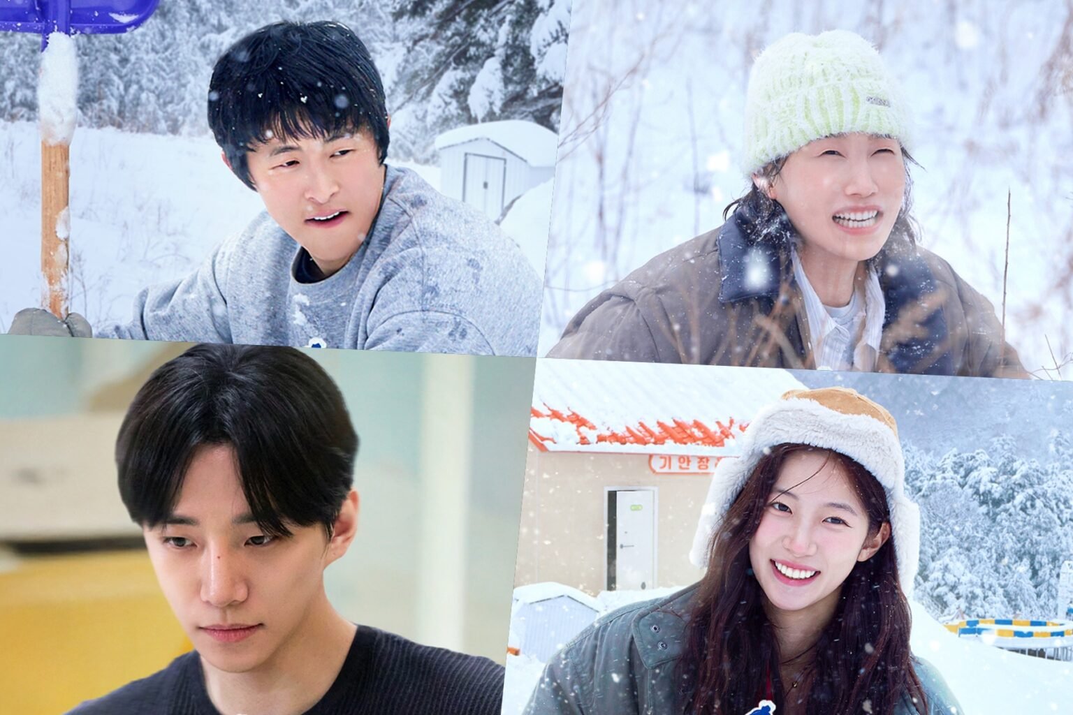 Watch: Kian84, Kim Yeon Koung, Lee Junho, And Kazuha Enjoy Wintery Moments In "Kian's Bizarre B&B 2" Teasers