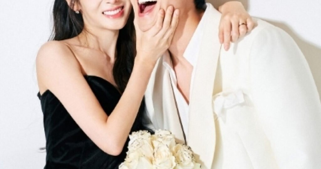 Girl Group Member And Actor Stun In Gorgeous Wedding Photos