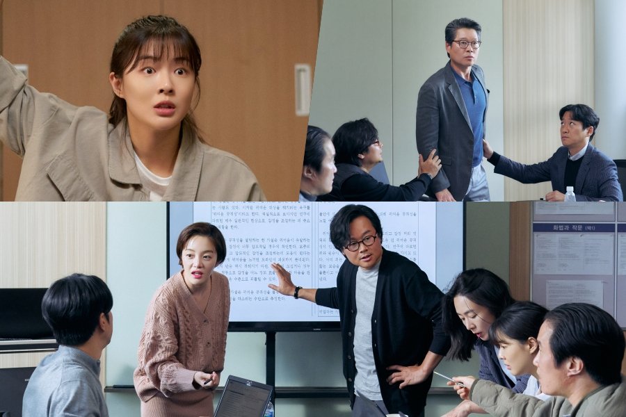 Lee Sun Bin, Yoo Jae Myung, And More Unveil The Chaos Behind CSAT Question-Setting In “Ugly Duckling Ms. Maeng”