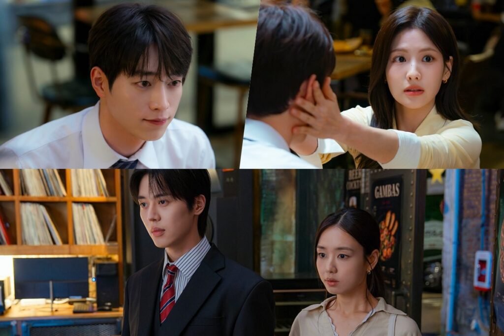 Seo Kang Jun And Ahn Eun Jin Run Into Each Other On Dates With Other People In "A Love Other Than Yours"