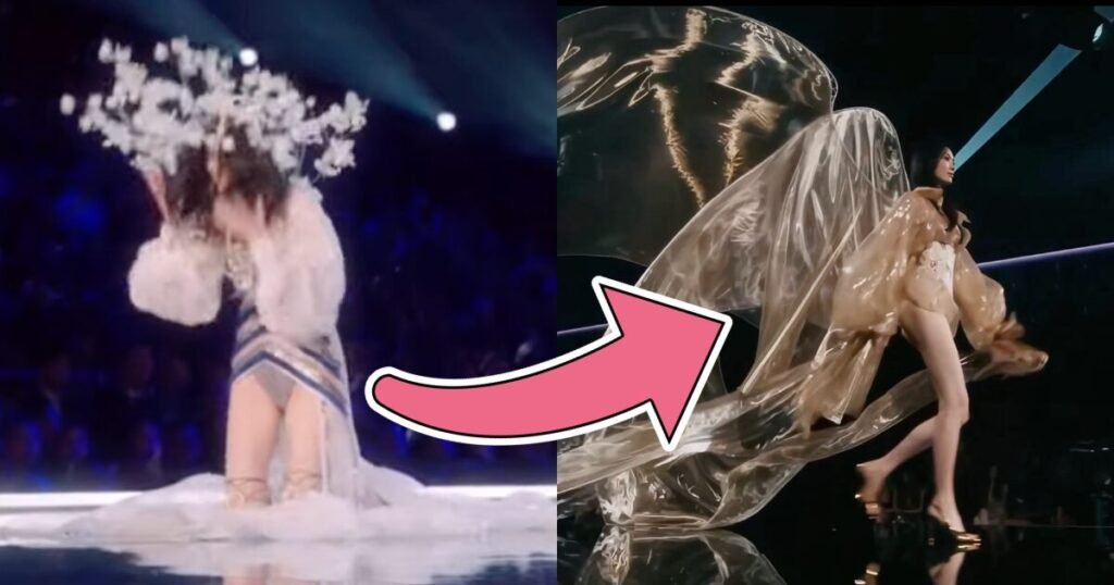 The Literal Fall And Rise Of "Victoria Secret's Show"'s Viral "Goddess" Model