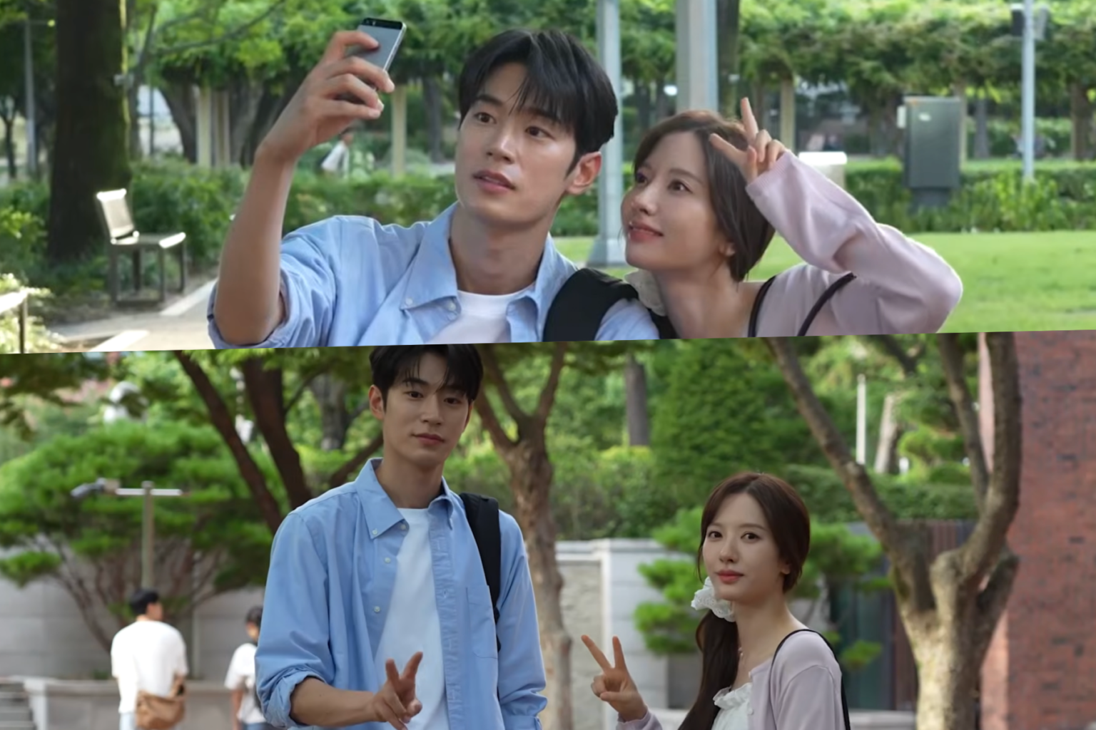 Watch: Kim Ji Yeon And Park Seo Ham Energize Each Other On Set Of “Dive Into You” Watch: Kim Ji Yeon And Park Seo Ham Energize Each Other On Set Of "Dive Into You"