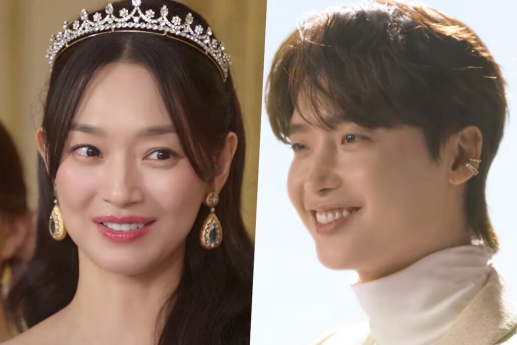 Watch: Lee Jong Suk Spies On Shin Min Ah Praising His Looks In “The Remarried Empress” Preview Watch: Lee Jong Suk Spies On Shin Min Ah Praising His Looks In "The Remarried Empress" Preview