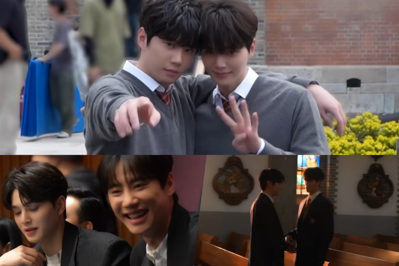 Watch: Song Kang And Lee Jun Young Showcase Playful Chemistry On Set Of "Four Hands, Two Sonatas"