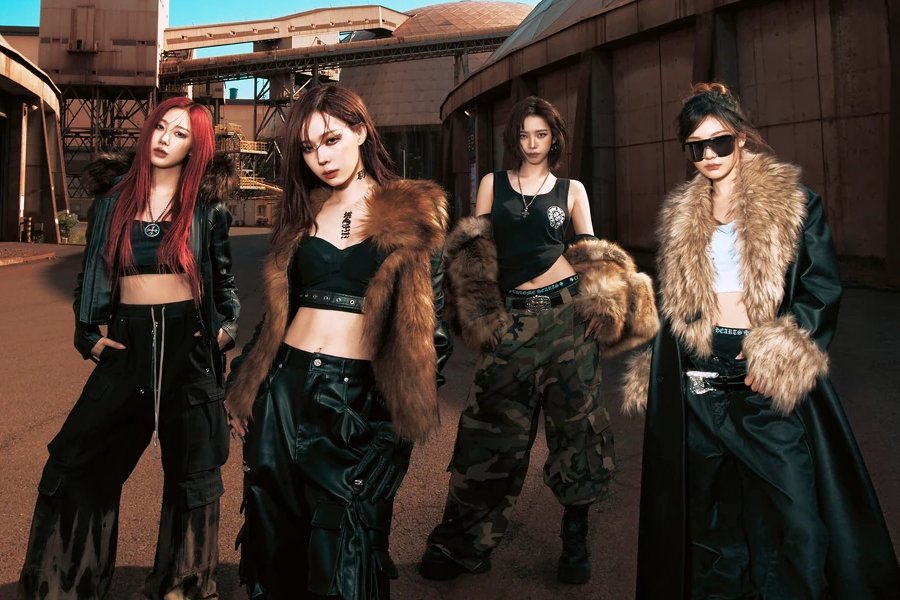 aespa's "Dirty Work" Becomes Their 10th MV To Hit 100 Million Views